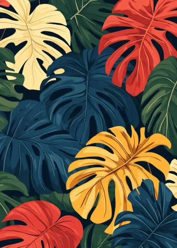 Plakat Festiwal liści III