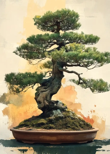 Plakat Drzewko bonsai I