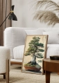 Plakat w ramie Drzewko bonsai II