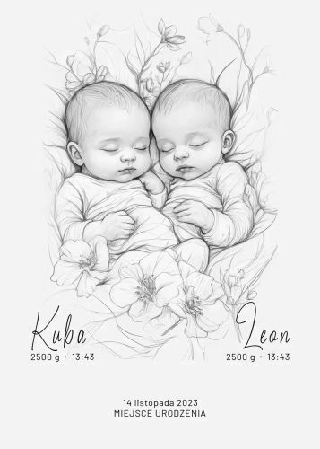 Metryczka Bliźniaki