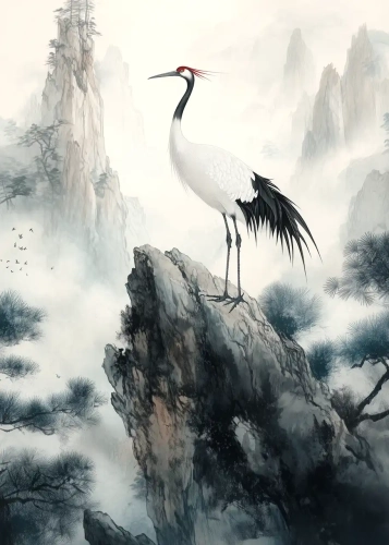 Plakat Spokój na szczycie