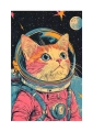 Plakat Kot w kosmosie I passe-partout