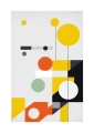 Plakat Abstrakcyjny kalejdoskop passe-partout