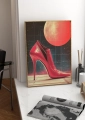 Plakat High Heel 3000 I w biurze
