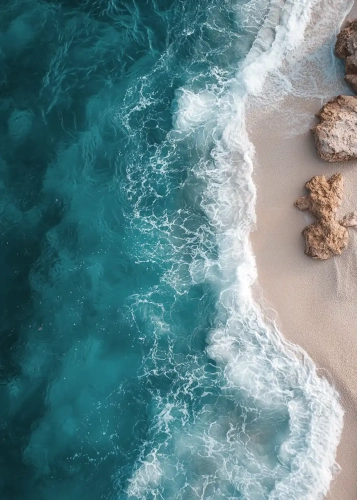 Plakat Fale na piasku V