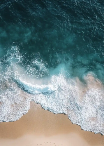 Plakat Fale na piasku I