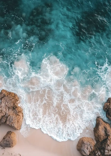 Plakat Fale na piasku III