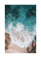 Plakat Fale na piasku III passe-partout