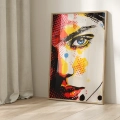 Plakat w ramie Portret pop-art IV