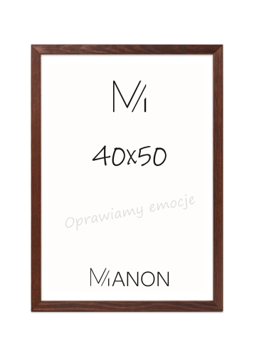 Rama Ayous 40x50 brązowa – dekoracyjna oprawa marki Manon.