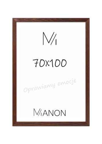 Rama Ayous 70x100 brązowa – klasyczna dekoracja ścienna marki Manon.
