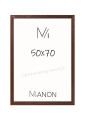 Rama Ayous 50x70 brązowa – dekoracyjna oprawa marki Manon.