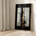 Manon obraz w ramie 57x42 – nowoczesny obraz z elementem złota.