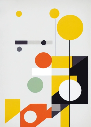 Plakat Abstrakcyjny kalejdoskop