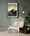 Plakat Łososiowy szczyt w ramie