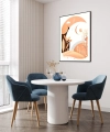 Plakat Senna abstrakcja w jadalni