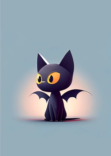 Plakat Mały nietoperz I