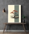 Plakat Pływające bonsai w biurze