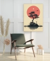 Plakat Pocałunek Japonii w biurze