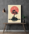 Plakat Pocałunek Japonii w gabinecie