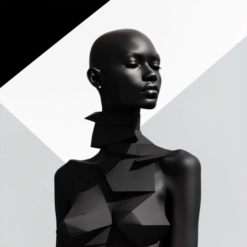 Plakat Geometria mody