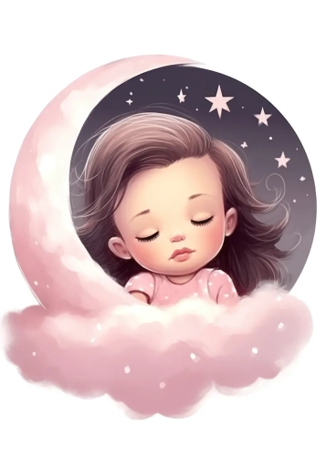 Plakat Księżycowa kołysanka I