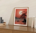 Plakat do biura Odbicie samotności III