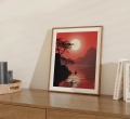 Plakat do biura Odbicie samotności IV