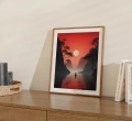 Plakat do biura Odbicie samotności V