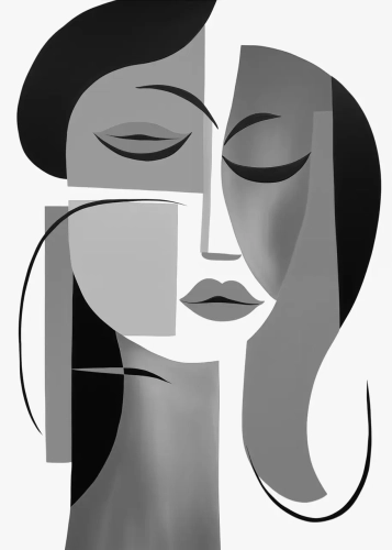 Plakat Ikona stylu XI (czarno-biały)