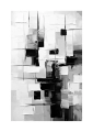 Plakat Czarno-białe warstwy I passe-partout