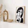 Plakat do sypialni Ikona stylu IV (czarno-biały)