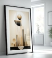 Plakat w ramie Złoty mechanizm VII