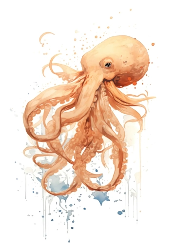 Plakat Ośmiornica I
