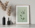 Plakat na komodzie Zielnik II