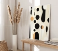 Plakat do salonu Płynne kształty IV
