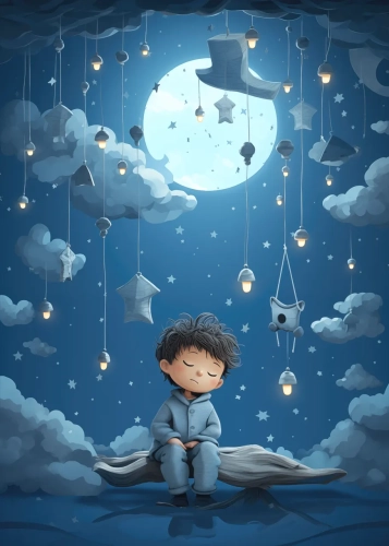 Plakat W krainie snów