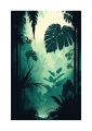 Plakat Dżungla II passe-partout