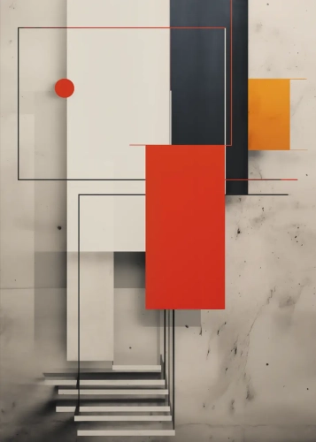 Plakat Kolor w przestrzeni IV