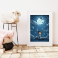 Plakat w ramie W krainie snów
