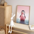Plakat w ramie Pingwinek III