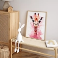 Plakat dla dzieci Urocza żyrafa II