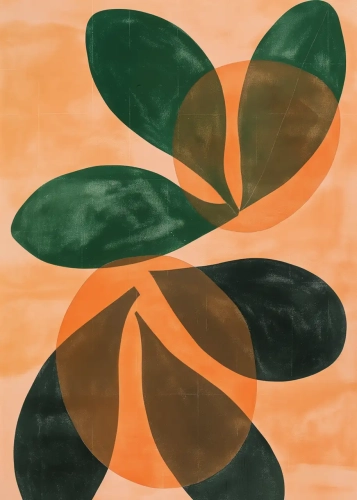 Plakat Taniec liści III