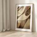 Plakat w ramie Gładkie cięcia I