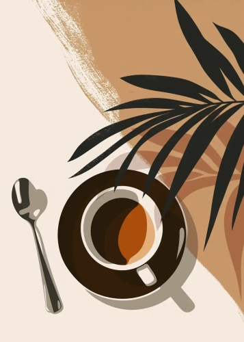 Plakat Czas na kawę V