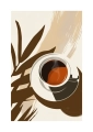 Plakat Czas na kawę I passe-partout