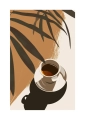 Plakat Czas na kawę III passe-partout