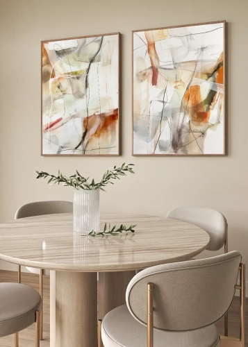 Dyptyk Popis abstrakcjonisty II