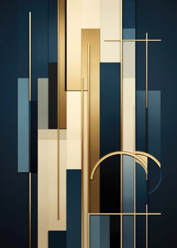 Plakat Granat art déco II