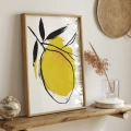 Plakat Cytrynowa ekspresja do kuchni
